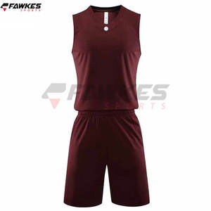 Vêtements de sport Produit de qualité supérieure Uniformes design sans manches à col rond Ensemble d'uniformes de basket-ball - Product Image 5