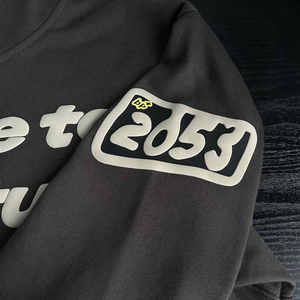 <b>Top</b> Quality Stylish Wear <b>Distressed</b> Puff Printing Hoodies Wholesale Rate New Design Puff Printing Hoodies In Low Price - Product Image 3