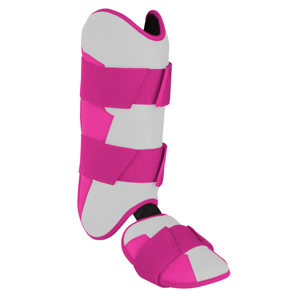 Protectores de Pierna de Béisbol de Cuero en Colores Vibrantes para Protección de Tibias, Diseño Profesional Ligero y Ajustable para Béisbol y Sóftbol - Product Image 2