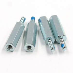 M2 CNC gia công phần nam nữ ren Hex phần cứng Hex Spacer nhôm <span class=keywords><strong>standoffs</strong></span> với <span class=keywords><strong>nylon</strong></span> vá - Product Image 1
