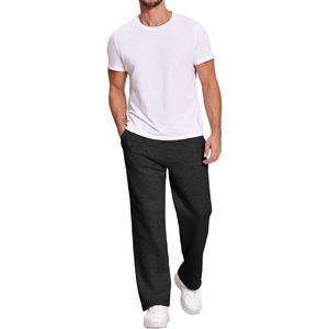 กางเกงวิ่งกีฬาผู้ชายสไตล์ใหม่กางเกงซักแบบลำลองมีลายตรงและเอวขนาดกลางมีกระเป๋า - Product Image 5