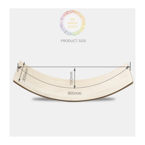 Planches d'équilibre en bois en gros d'usine directe-Exportation à grande échelle d'équipement de jeu Montessori naturel - Product Image 6