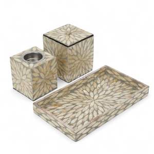 Quemador de Incienso de Nácar Refinado para Regalo de Lujo al por Mayor, Decoración Interior Tradicional de Oriente Medio de Vietnam - Product Image 1