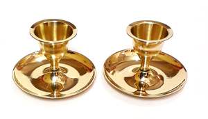 Candélabre en or, candélabre en laiton, candélabre à 5 bras, porte-bougie en métal, candélabre décoratif, candélabre de table, classique - Product Image 5