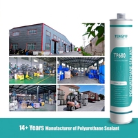 Mastic PU souple de 600 ml à durcissement par l'humidité, étanche, pour joints de construction, vente en gros usine