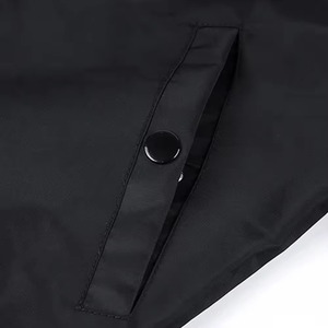 Chaqueta de hombre de alta calidad con logotipo personalizado, servicio OEM, chaqueta bomber personalizada para hombre, chaqueta de manga larga con bolsillo con cremallera - Product Image 5