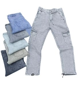 Corredor de carga para hombre cómodo de 6 bolsillos Star Lower con cintura ajustable y diseño de múltiples bolsillos - Product Image 1