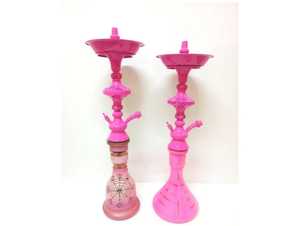 Mini juego de Cachimba de acero inoxidable egipcio de lujo de alta calidad con acabado de espejo, juego completo pintado a mano con lunares coloridos - Product Image 5