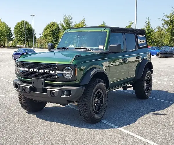 Populaire Bonus 2023 Schone Gebruikte Ford Bronco Wildtrak 4wd Converteerbare Mistlampen Roofvogel Auto Beste Prijs.