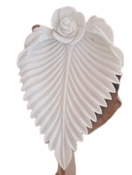 Decoración para el Hogar con Diseño de Hoja en Mármol 100% Natural |   Arte Decorativo de Mármol Hecho a Mano, Fabricante de la India, Venta en Línea en la India - Product Image 3