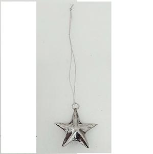 Ensemble d'étoiles en acier inoxydable découpées au laser de haute qualité, modernes et excellentes, décorations de Noël personnalisées à suspendre, miroir - Product Image 5