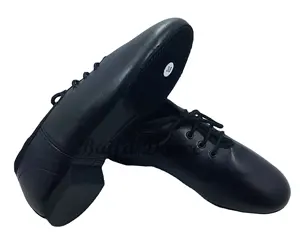 Zapatos de Jazz para hombre, calzado de baile de alta calidad con suela de ante