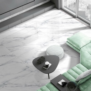 คุณภาพสูง600x1200มม. โมเดิร์นคลาสสิกมันวาวสีดำผสมเครื่องเคลือบดินเผาหินสีขาวพื้นห้างสรรพสินค้า60x120ซม. - Product Image 6