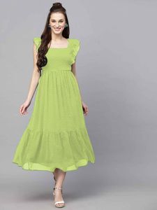 Hot Selling Georgette <b>Gown</b> Woman Fashion Manufacturer And Supplier From Surat At Wholesale Rate - Product Image 4