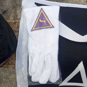 LOP Tablier avec col Gants et Couronne Lodge of Perfection Set HSE - Product Image 6