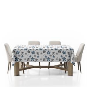 Soft Cotton Dining <b>Table</b> Cloth Durable <b>Table</b> <b>Cover</b> with Stylish Aesthetic for Kitchen <b>Tables</b> - Product Image 1