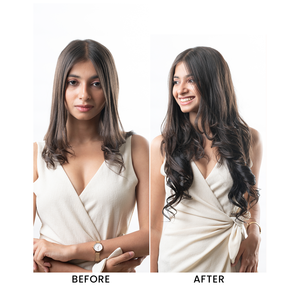 Ensemble de 3 clips volumisants et extensions de cheveux à clipser, extensions de cheveux 100% humains - Product Image 2