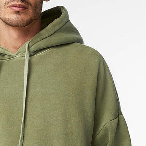 Sudadera con capucha Sunfade Wash Pullover con aspecto teñido vintage, ajuste de ropa de calle, mezcla de algodón suave, perfecta para el estilo diario - Product Image 4