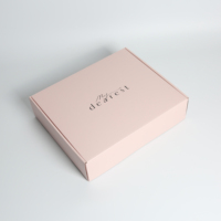 Boîte de papier ondulé de luxe avec logo Boîte de luxe portable pour bijoux Chaussure Mailer Organisateur Doublure en éponge