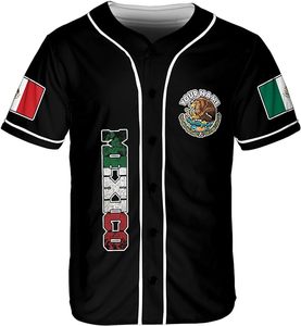 Maillot de baseball pour homme TBF-177 de haute qualité, boutonné, col en V, manches courtes, léger, imprimé, respirant, 100% polyester - Product Image 2
