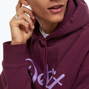 ชุดวอร์มเสื้อออกกำลังกายผ้าฝ้าย100% ขนาดใหญ่พิเศษเสื้อวอร์มแฟชั่นออกแบบได้ตามต้องการ - Product Image 2