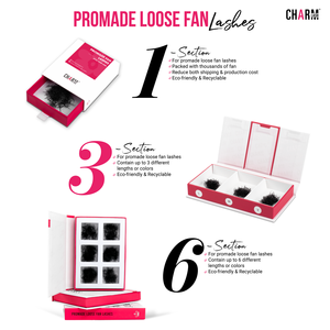 Charmlash promade Lash Lash FANS หลวม promade Lash แฟนขนตาปลอม - Product Image 2