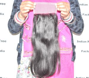 Producto Original, Cabello Virgen Indio Remy, Extensiones de Cabello Liso con Cierre, Doble Trama, Estilo Ondulado Natural Negro, en Venta - Product Image 1