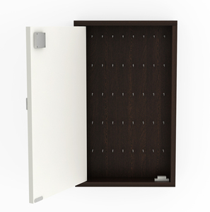 BLUEWUD Torene Engineered Wood <b>Wall</b> <b>Mount</b> <b>Key</b> <b>Box</b> Cabinet, <b>Key</b> Holder with Locker Upto 40 <b>Keys</b> for Living Room Home Furniture - Product Image 5
