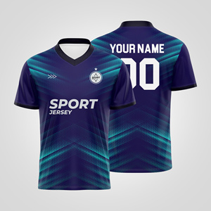 Maillot de football confortable de haute qualité motif personnalisé broderie impression vêtements de football pour hommes et femmes vêtements de football - Product Image 5