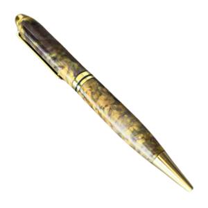 Stylo en bois stabilisé haut de gamme, fait à la main, édition cadeau de luxe, stylo à bille - Product Image 2