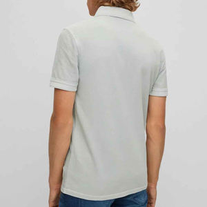 2023 hommes à séchage rapide léger pour Polo T-Shirt Logo personnalisé coupe ajustée col contrasté manches courtes Golf pour Polo Top - Product Image 2