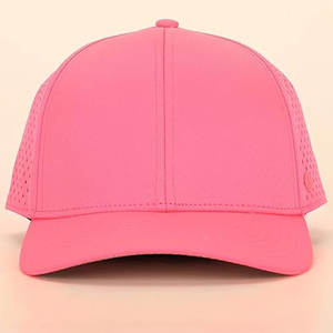 Gorro de béisbol clásico de 6 paneles de alta calidad unisex, ala curva, encaje de algodón impermeable, gorras con hebilla de Metal a la moda, logotipo personalizado - Product Image 1