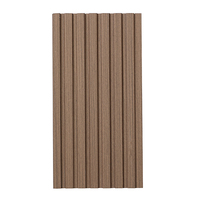 Panneau mural en bois WPC, grain de bois, imperméable, revêtement mural décoratif intérieur