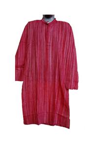 Vêtements ethniques avec broderie dessinée à la main Séquence Travail Style long pour adultes Premium Rayon Hommes Kurta Traditionnel Indien - Product Image 5