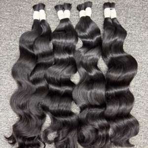 Lujo 100% cabello a granel sin procesar suave crudo vietnamita camboyano doble dibujado vendedores de cabello Natural ondulado paquetes de cabello humano - Product Image 5