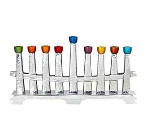 Nueva Llegada Directa de Fábrica: Portavelas Navideños Judica Multicolor Anodizados, de Aleación Metálica, Duraderos, Hechos a Mano y Ecológicos - Product Image 2