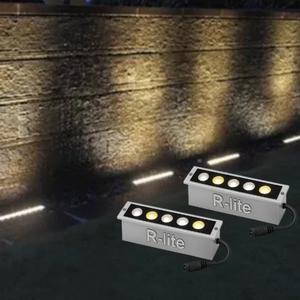 Rondelle murale linéaire LED RGBW 500mm Lumière décorative à changement de couleur - Product Image 1