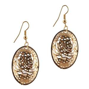 The99Jewel Boucles d'oreilles pendantes plaquées or avec pierre autrichienne Améthyste Agate Quartz Perle Diamant Turquoise Pierres-1306423 - Product Image 1