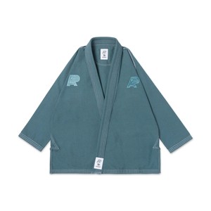 Kimono de Jiu-Jitsu Brésilien Personnalisé en Tissu Perlé 100% Coton 360g Léger Respirant Imprimé par Transfert Thermique sur le Devant Unisexe - Product Image 1