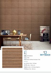 Interior de color claro brillante y exterior decorativo por el fabricante indio de azulejos esmaltados de porcelana pulida - Product Image 4