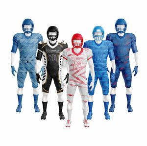 Vente en gros d'uniforme de football américain personnalisé Vêtements de football américain de haute qualité JERSEY de club de football américain - Product Image 5