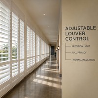 Fabricant de volets en bois et PVC en gros, 30 ans d'expérience OEM ODM, fournisseur d'usine de volets sur mesure
