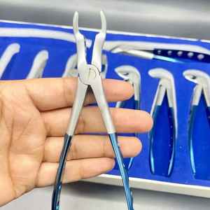 Herramientas de tratamiento dental, pinzas manuales de extracción de dientes de acero inoxidable, juego de instrumentos quirúrgicos, certificado CE, etiqueta privada OEM - Product Image 4