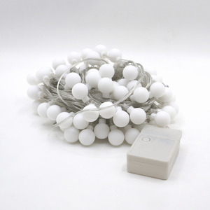 <span class=keywords><strong>Led</strong></span> String ánh sáng <span class=keywords><strong>mini</strong></span> bóng môi trường xung quanh đèn ánh sáng ngoài trời trang trí cho kỳ nghỉ Wedding party Patio Cổ Tích Vòng hoa trắng ấm trắng - Product Image 1