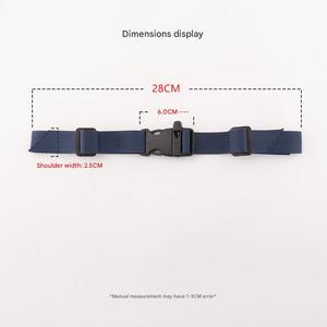 Borsa da scuola per bambini larga 2.5cm con fibbia antiscivolo per zaino con fibbia fissa con fibbia a rilascio regolabile con cinturino sterno - Product Image 6