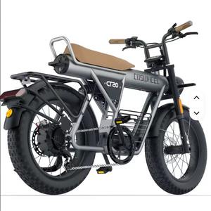 Vélo électrique pliable CT20 Mini avec moteur de 750W, amortissement hydraulique intégré, batterie au lithium 48V - Product Image 3