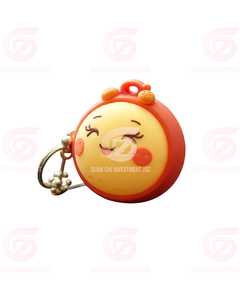 พวงกุญแจยางพีวีซี 3 มิติ แบบกำหนดเอง เป็นมิตรกับสิ่งแวดล้อม ทนทาน น้ำหนักเบา ปลอดสารพิษ ลายการ์ตูนกระต่ายถือขนมไหว้พระจันทร์ สำหรับเทศกาลไหว้พระจันทร์ - Product Image 4