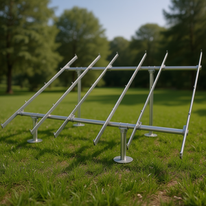 Kit de Soportes para Techo Solar para Sistema de 12kW, Acero Inoxidable y Acabado Anodizado, para Techos de Tejas y Cocheras - Product Image 3