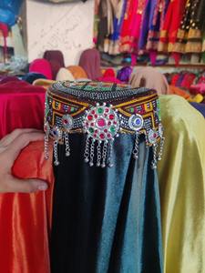 Pasador de Pelo Afgano Hecho a Mano, Vintage, Tradicional, Étnico Pashtun, con Bordado de Flores - Product Image 5