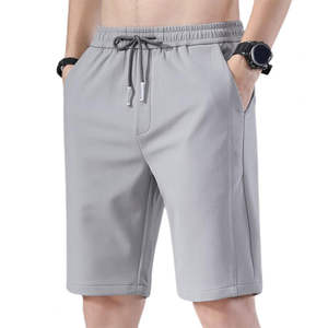 Pantalones cortos deportivos de verano para hombre, pantalones cortos de verano de algodón 100%, pantalones cortos de lana de alta calidad con logotipo personalizado - Product Image 6